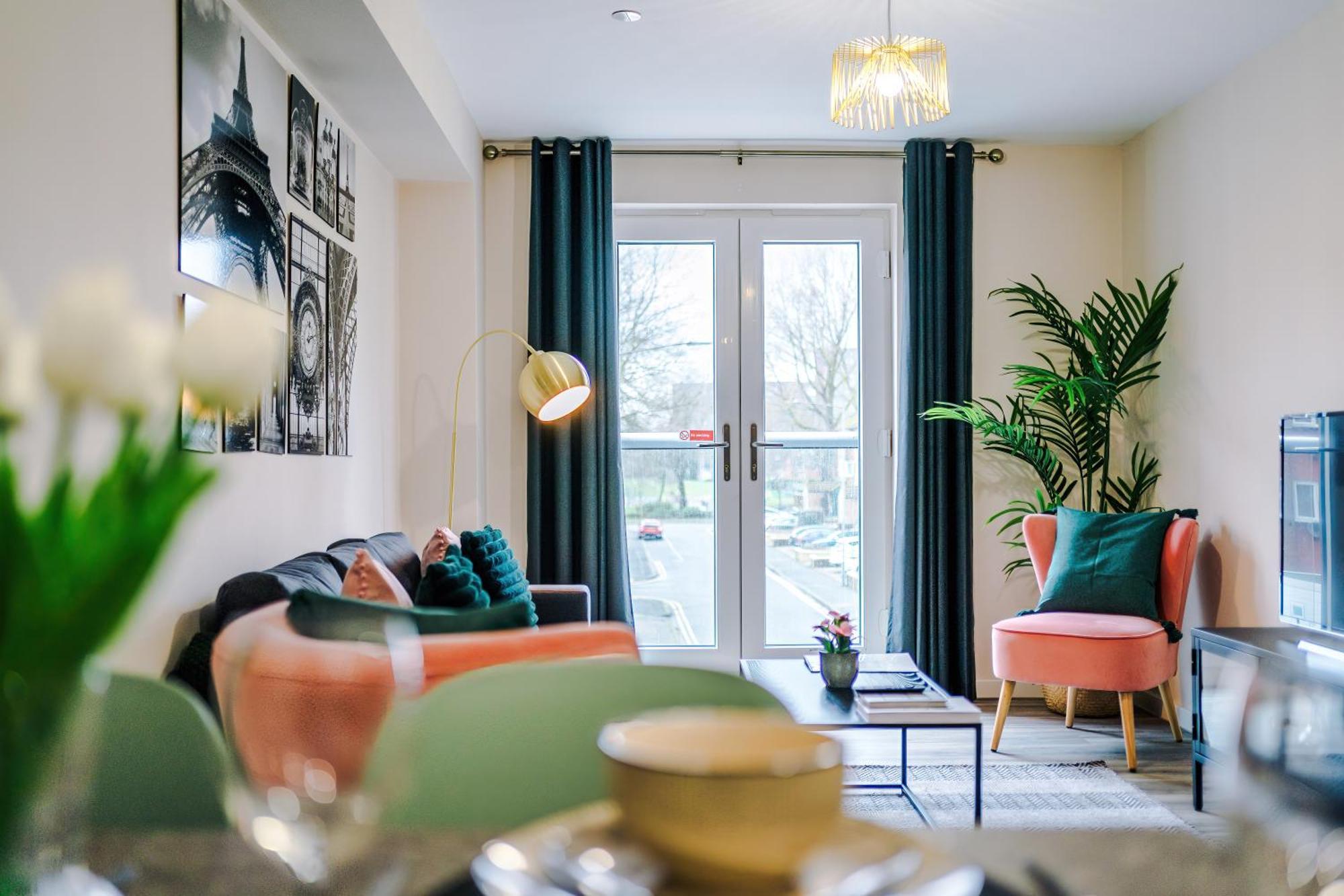 Deluxe New Build 2 Bedroom 2 Bathroom Apartment - Free Secure Parking Manchester Kültér fotó