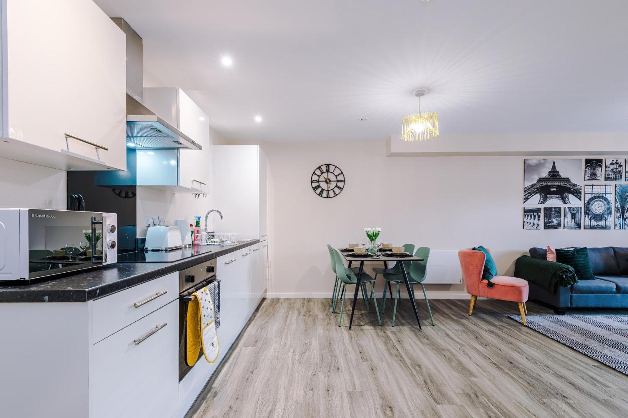 Deluxe New Build 2 Bedroom 2 Bathroom Apartment - Free Secure Parking Manchester Kültér fotó