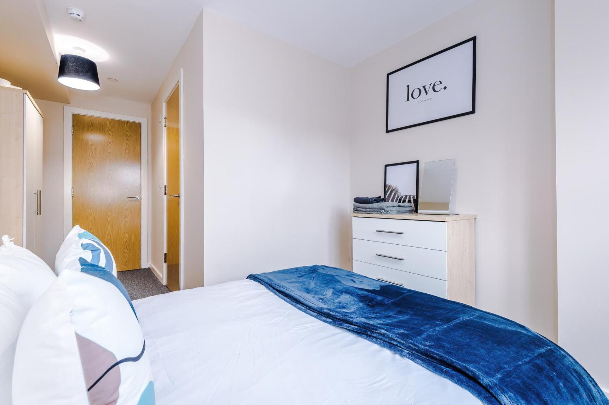 Deluxe New Build 2 Bedroom 2 Bathroom Apartment - Free Secure Parking Manchester Kültér fotó