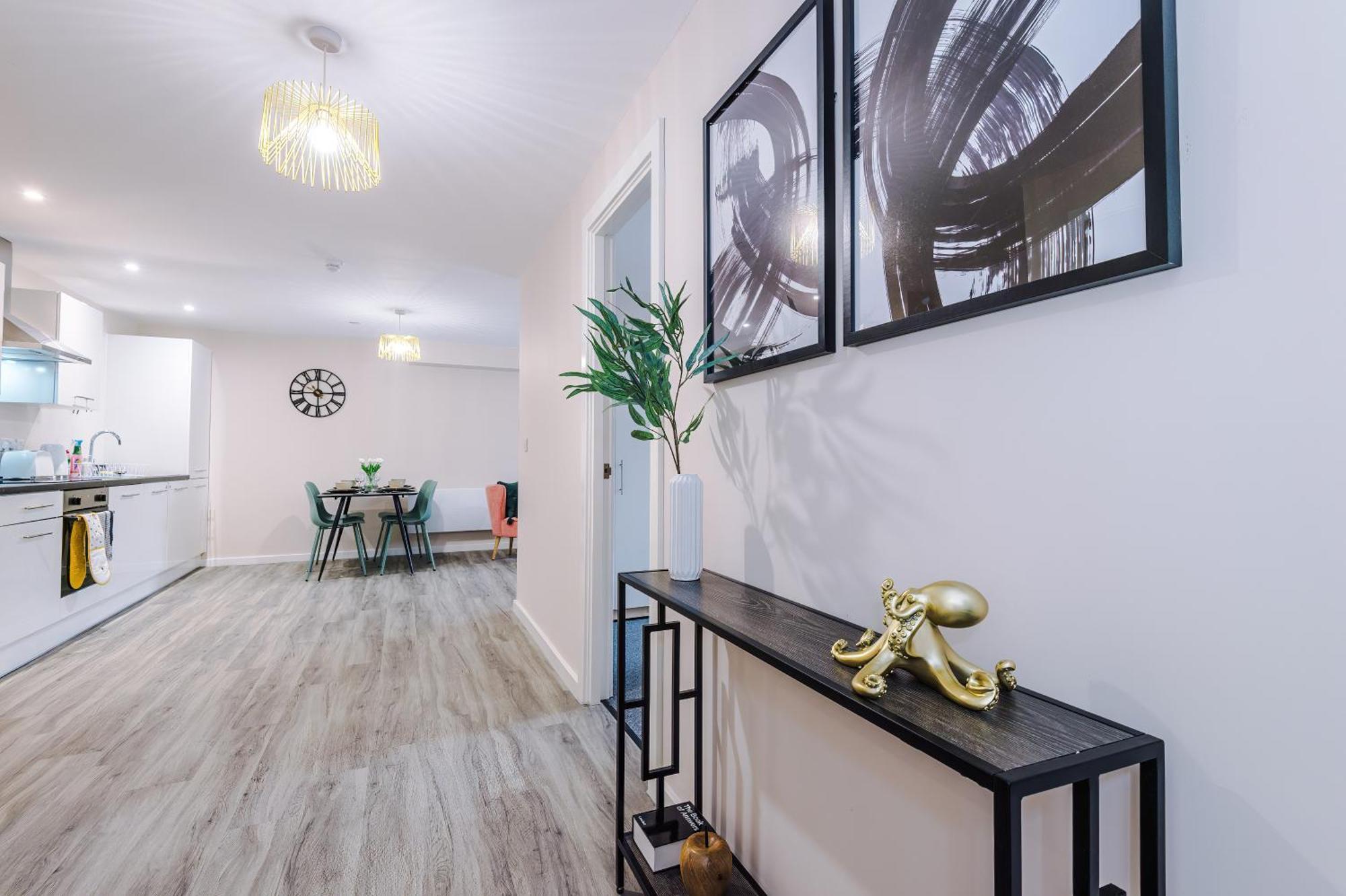 Deluxe New Build 2 Bedroom 2 Bathroom Apartment - Free Secure Parking Manchester Kültér fotó
