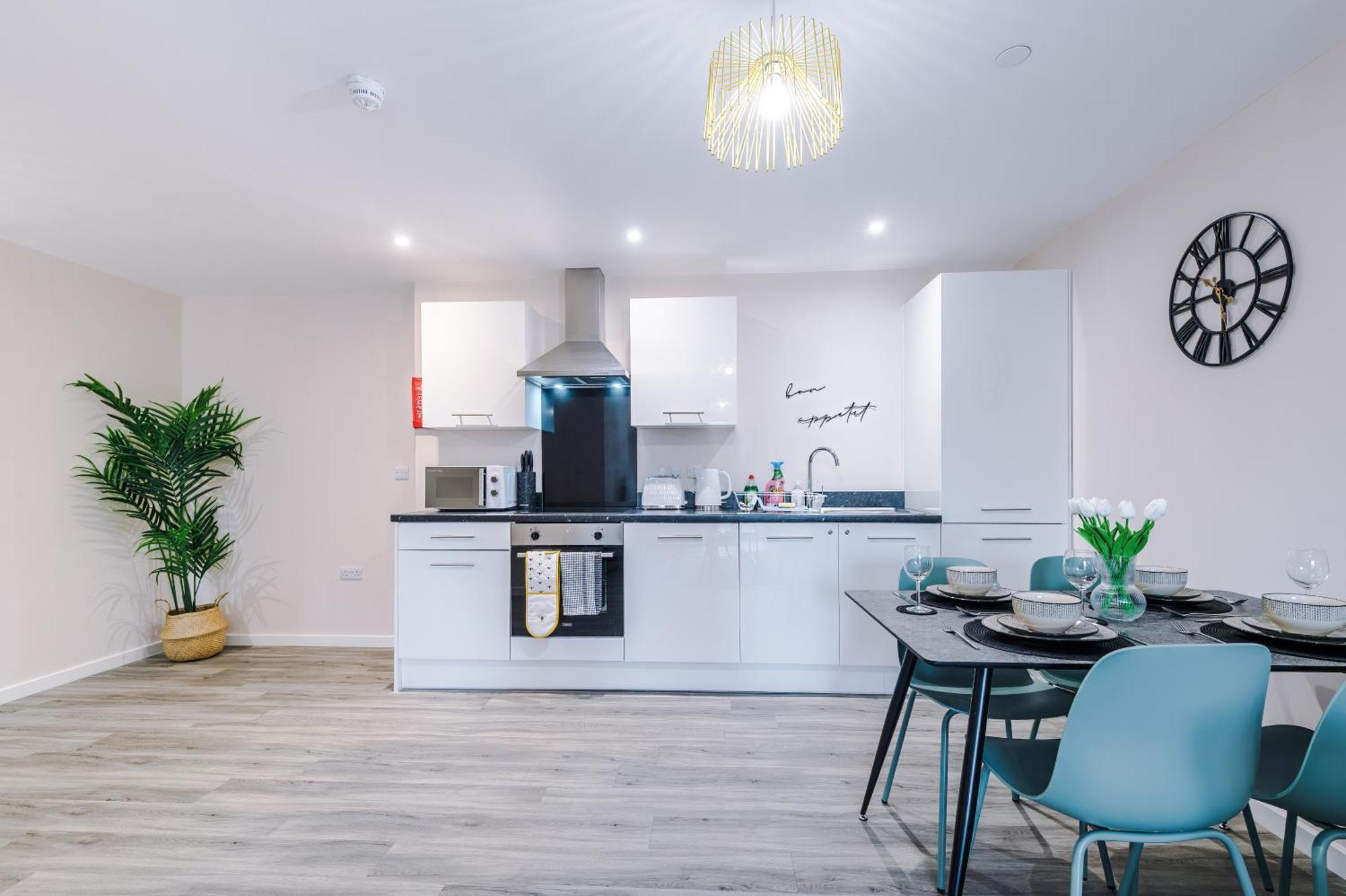 Deluxe New Build 2 Bedroom 2 Bathroom Apartment - Free Secure Parking Manchester Kültér fotó