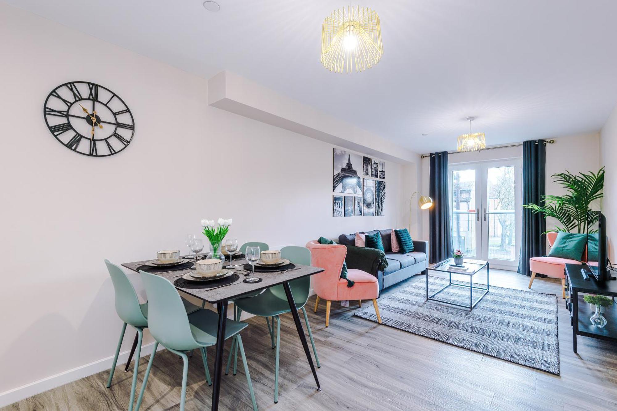 Deluxe New Build 2 Bedroom 2 Bathroom Apartment - Free Secure Parking Manchester Kültér fotó
